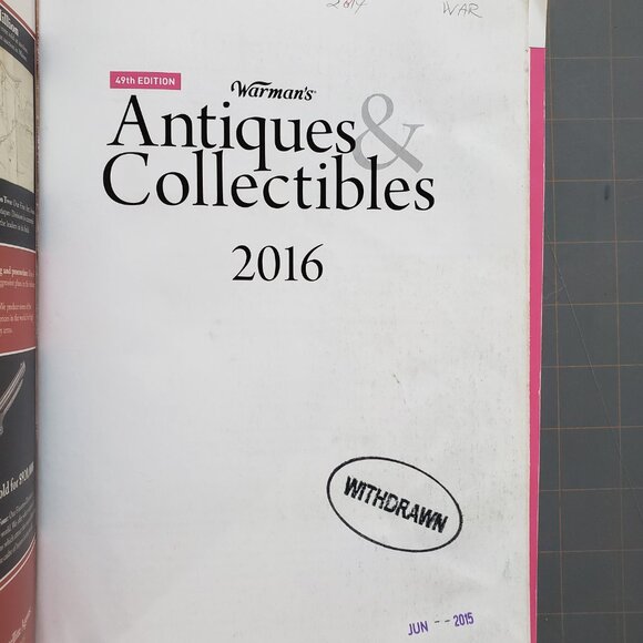 Warman’s Antiques & Collectibles 2016 Price Guide – Updated Collector Reference - Picture 6 of 12